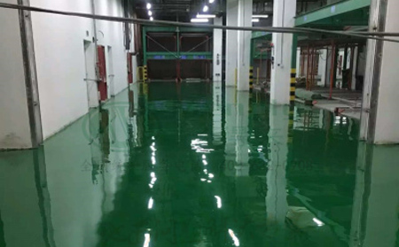 11月同仁同仁环氧地坪施工高峰来袭，梦得来化工多项目同步推进保交付